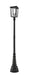 Z-Lite Canada - Two Light Outdoor Post Mounted Fixture - Seoul - Black- Union Lighting Luminaires Decor