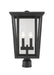 Z-Lite Canada - Two Light Outdoor Post Mount Fixture - Seoul - Black- Union Lighting Luminaires Decor