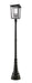 Z-Lite Canada - Three Light Outdoor Post Mounted Fixture - Seoul - Oil Rubbed Bronze- Union Lighting Luminaires Decor