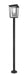 Z-Lite Canada - Three Light Outdoor Post Mounted Fixture - Seoul - Black- Union Lighting Luminaires Decor