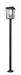 Z-Lite Canada - Three Light Outdoor Post Mounted Fixture - Seoul - Black- Union Lighting Luminaires Decor