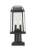Z-Lite Canada - Two Light Outdoor Pier Mounted Fixture - Millworks - Black- Union Lighting Luminaires Decor