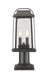 Z-Lite Canada - Two Light Outdoor Pier Mounted Fixture - Millworks - Oil Rubbed Bronze- Union Lighting Luminaires Decor