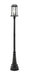Z-Lite Canada - Two Light Outdoor Post Mounted Fixture - Millworks - Black- Union Lighting Luminaires Decor