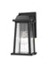 Z-Lite Canada - One Light Outdoor Wall Mount - Millworks - Black- Union Lighting Luminaires Decor