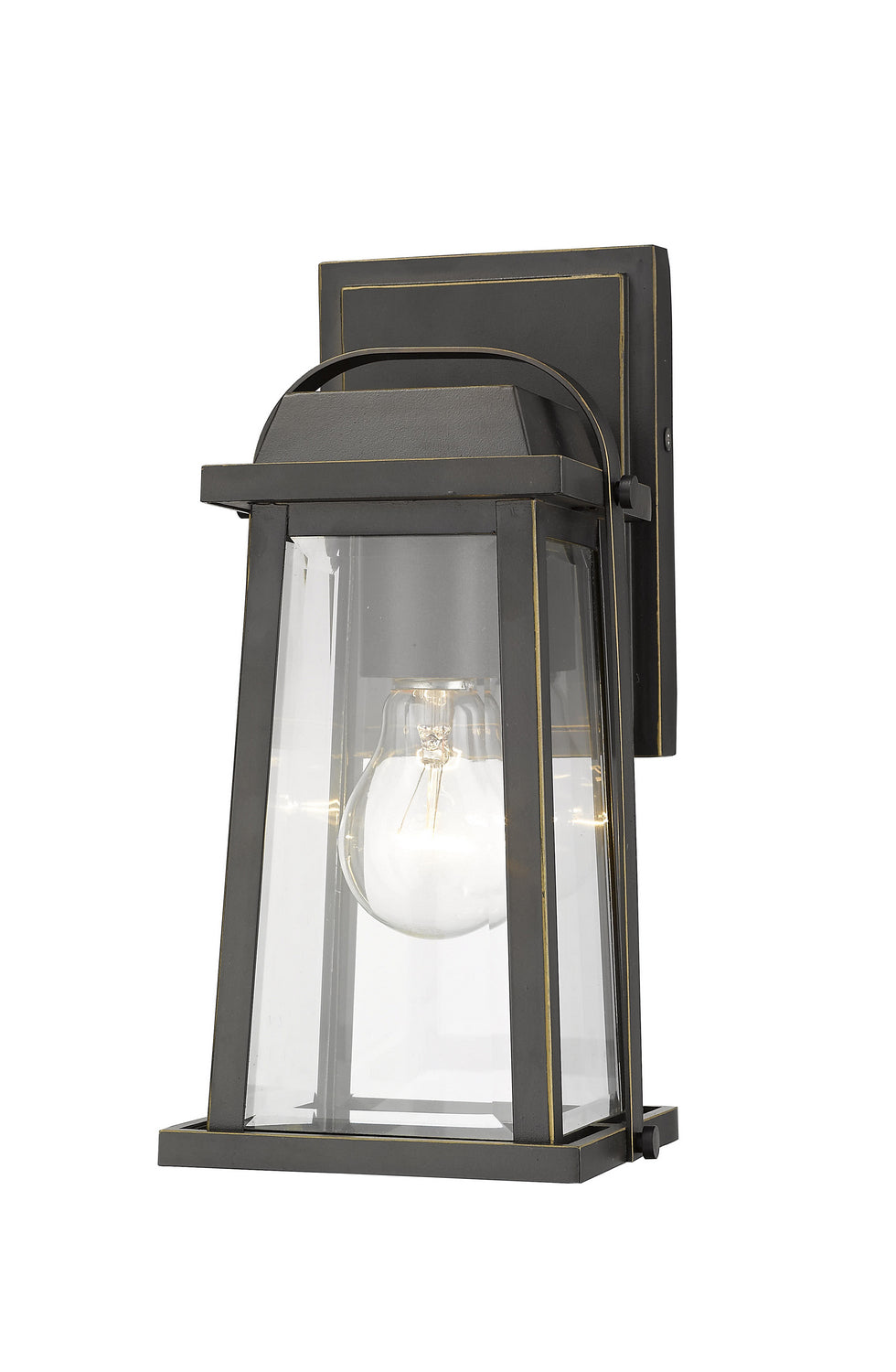 Z-Lite Canada - One Light Outdoor Wall Mount - Millworks - Oil Rubbed Bronze- Union Lighting Luminaires Decor