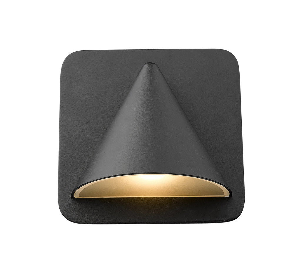 Z-Lite Canada - LED Outdoor Wall Mount - Obelisk - Black- Union Lighting Luminaires Decor