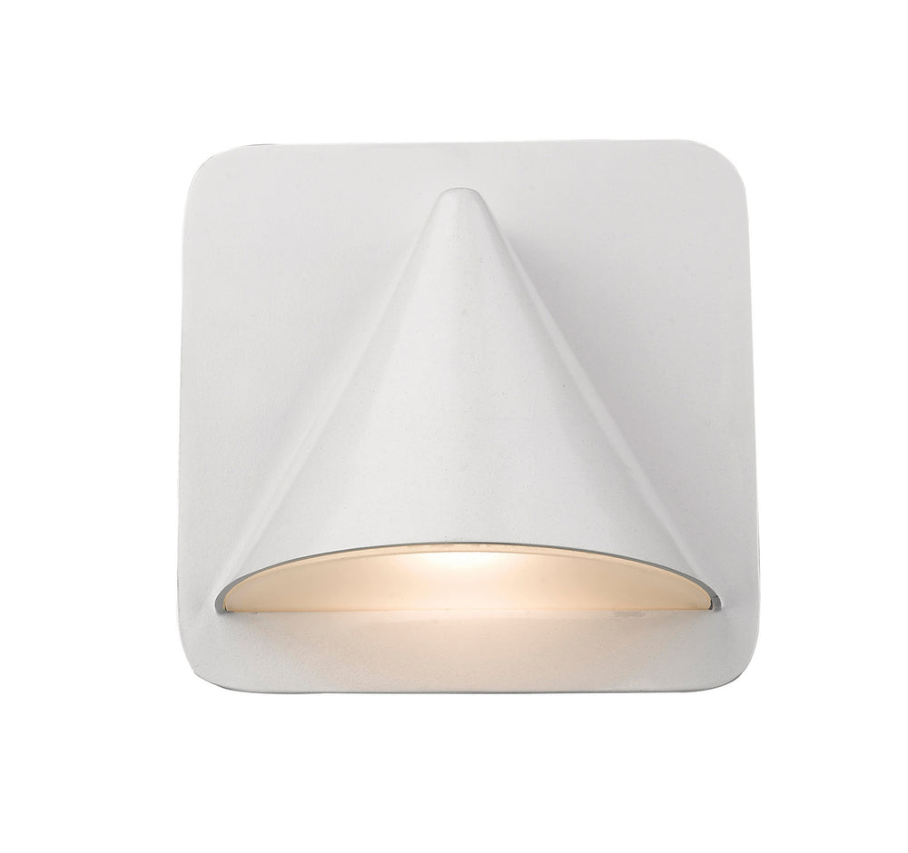 Z-Lite Canada - LED Outdoor Wall Mount - Obelisk - White- Union Lighting Luminaires Decor