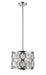 Z-Lite Canada - Three Light Chandelier - Dealey - Chrome- Union Lighting Luminaires Decor