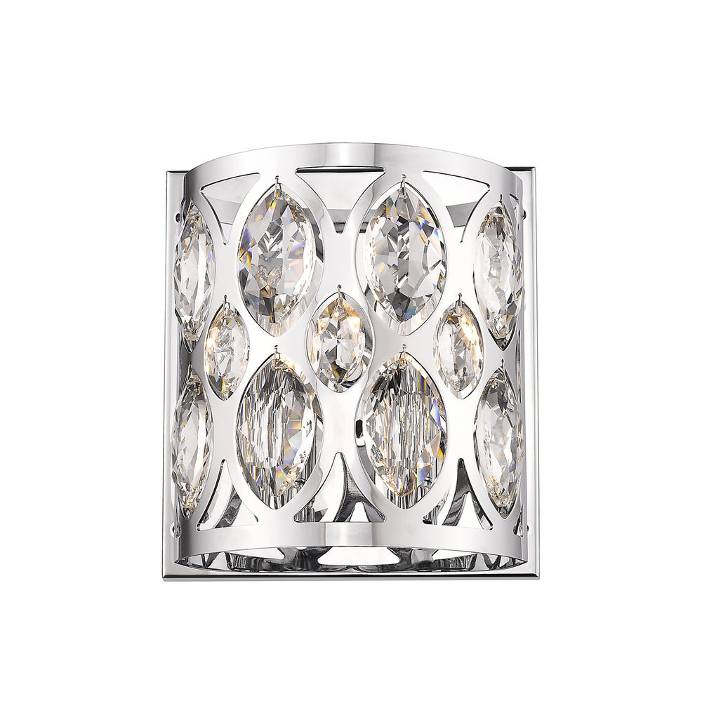 Z-Lite Canada - Two Light Wall Sconce - Dealey - Chrome- Union Lighting Luminaires Decor