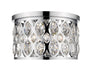 Z-Lite Canada - Four Light Flush Mount - Dealey - Chrome- Union Lighting Luminaires Decor