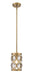 Z-Lite Canada - One Light Pendant - Dealey - Heirloom Brass- Union Lighting Luminaires Decor