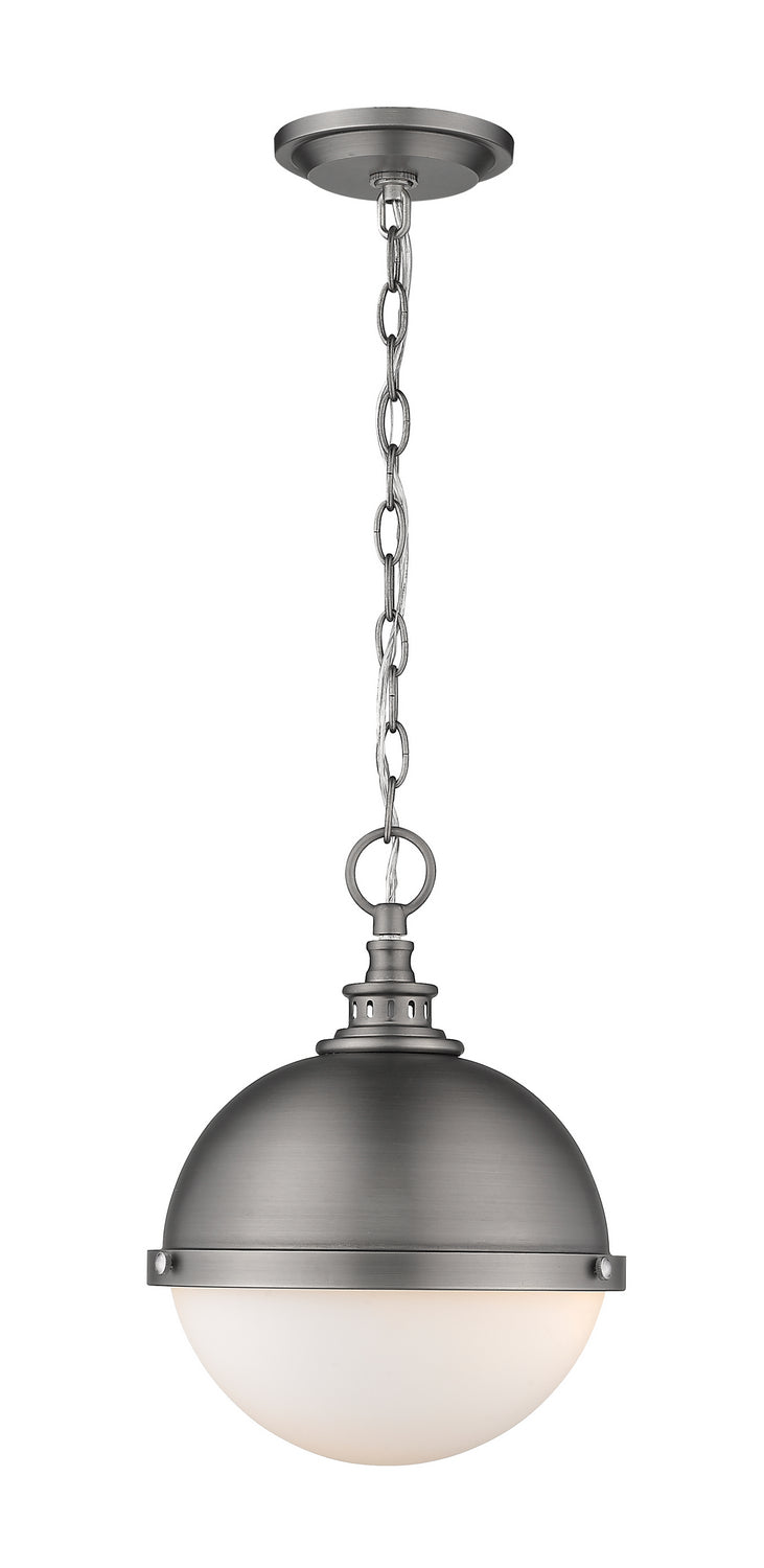 Z-Lite Canada - Two Light Pendant - Peyton - Antique Nickel- Union Lighting Luminaires Decor