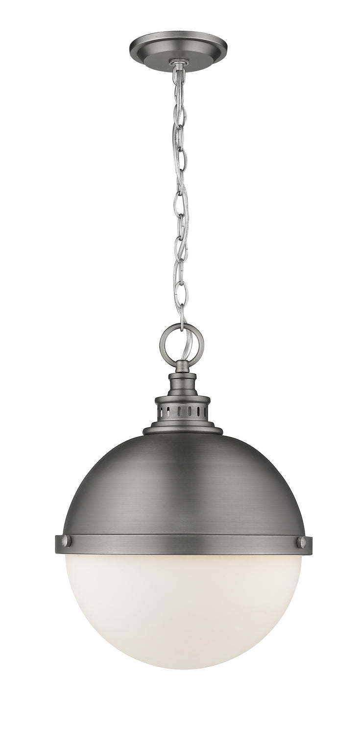 Z-Lite Canada - Two Light Pendant - Peyton - Antique Nickel- Union Lighting Luminaires Decor