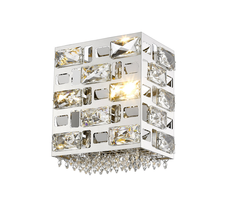 Z-Lite Canada - LED Wall Sconce - Aludra - Chrome- Union Lighting Luminaires Decor