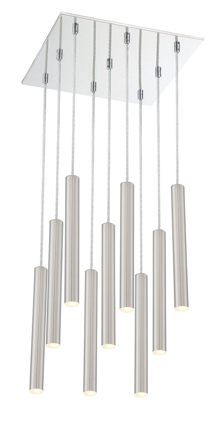 Z-Lite Canada - LED Chandelier - Forest - Chrome- Union Lighting Luminaires Decor