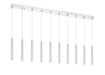 Z-Lite Canada - LED Linear Chandelier - Forest - Chrome- Union Lighting Luminaires Decor