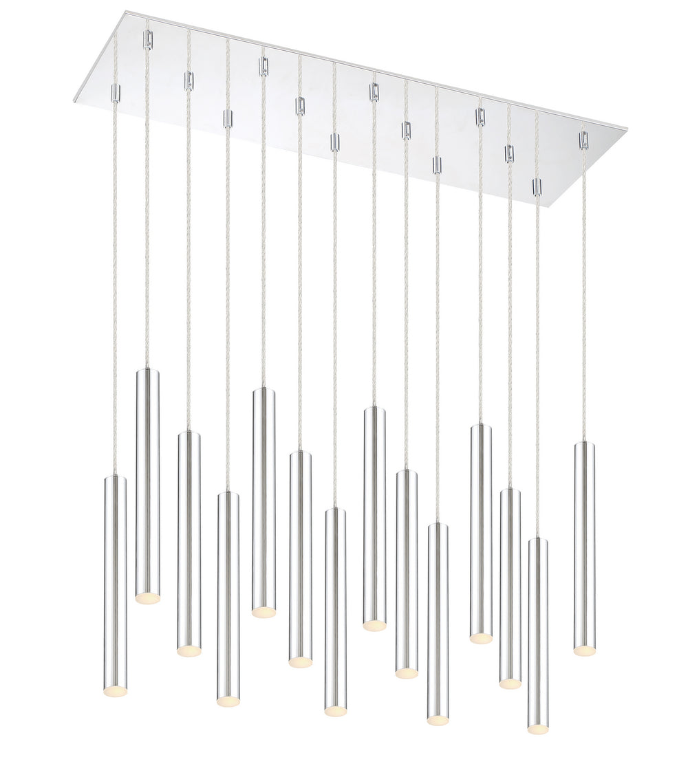 Z-Lite Canada - LED Chandelier - Forest - Chrome- Union Lighting Luminaires Decor