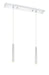 Z-Lite Canada - LED Linear Chandelier - Forest - Chrome- Union Lighting Luminaires Decor