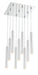 Z-Lite Canada - LED Chandelier - Forest - Chrome- Union Lighting Luminaires Decor
