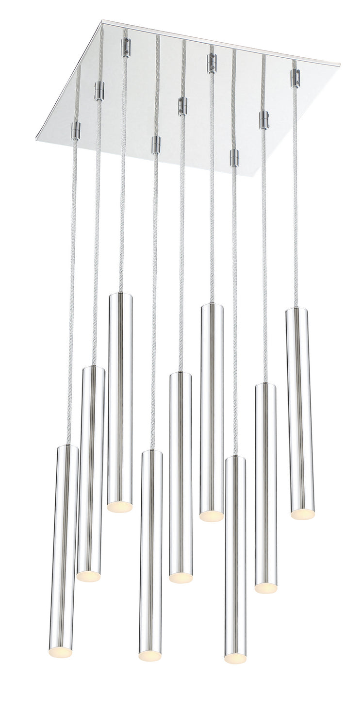 Z-Lite Canada - LED Chandelier - Forest - Chrome- Union Lighting Luminaires Decor