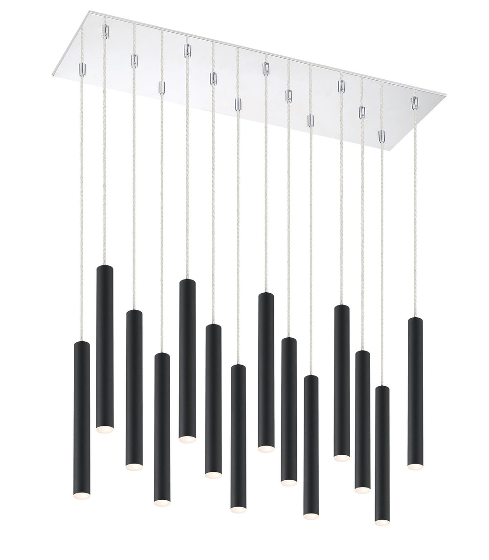 Z-Lite Canada - LED Chandelier - Forest - Chrome- Union Lighting Luminaires Decor