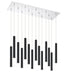Z-Lite Canada - LED Chandelier - Forest - Chrome- Union Lighting Luminaires Decor
