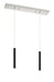 Z-Lite Canada - LED Linear Chandelier - Forest - Brushed Nickel- Union Lighting Luminaires Decor