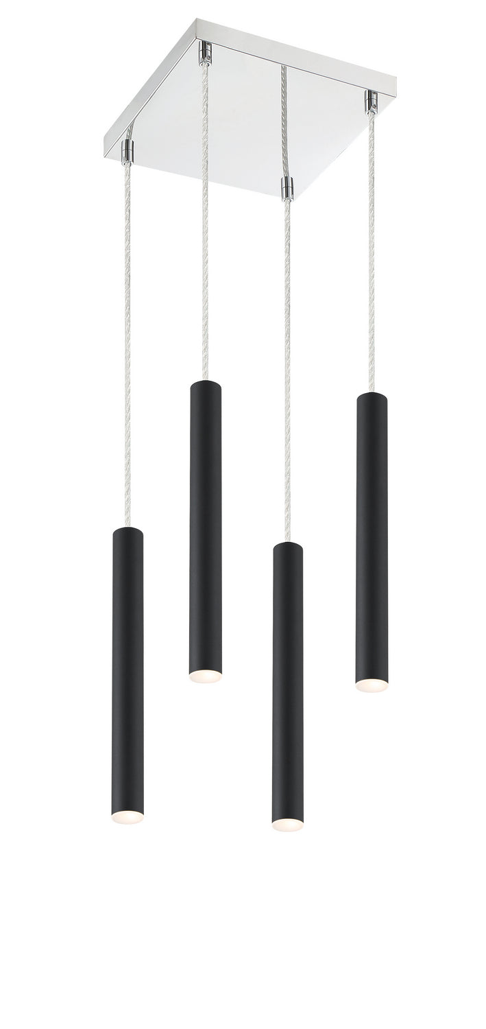 Z-Lite Canada - LED Chandelier - Forest - Matte Black- Union Lighting Luminaires Decor