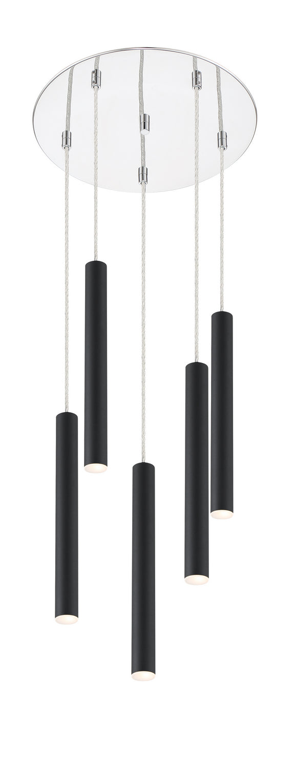 Z-Lite Canada - LED Chandelier - Forest - Chrome- Union Lighting Luminaires Decor