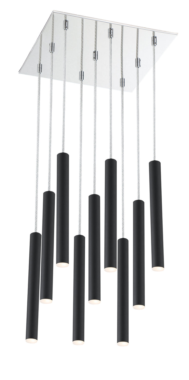 Z-Lite Canada - LED Chandelier - Forest - Chrome- Union Lighting Luminaires Decor