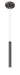 Z-Lite Canada - LED Pendant - Forest - Pearl Black- Union Lighting Luminaires Decor