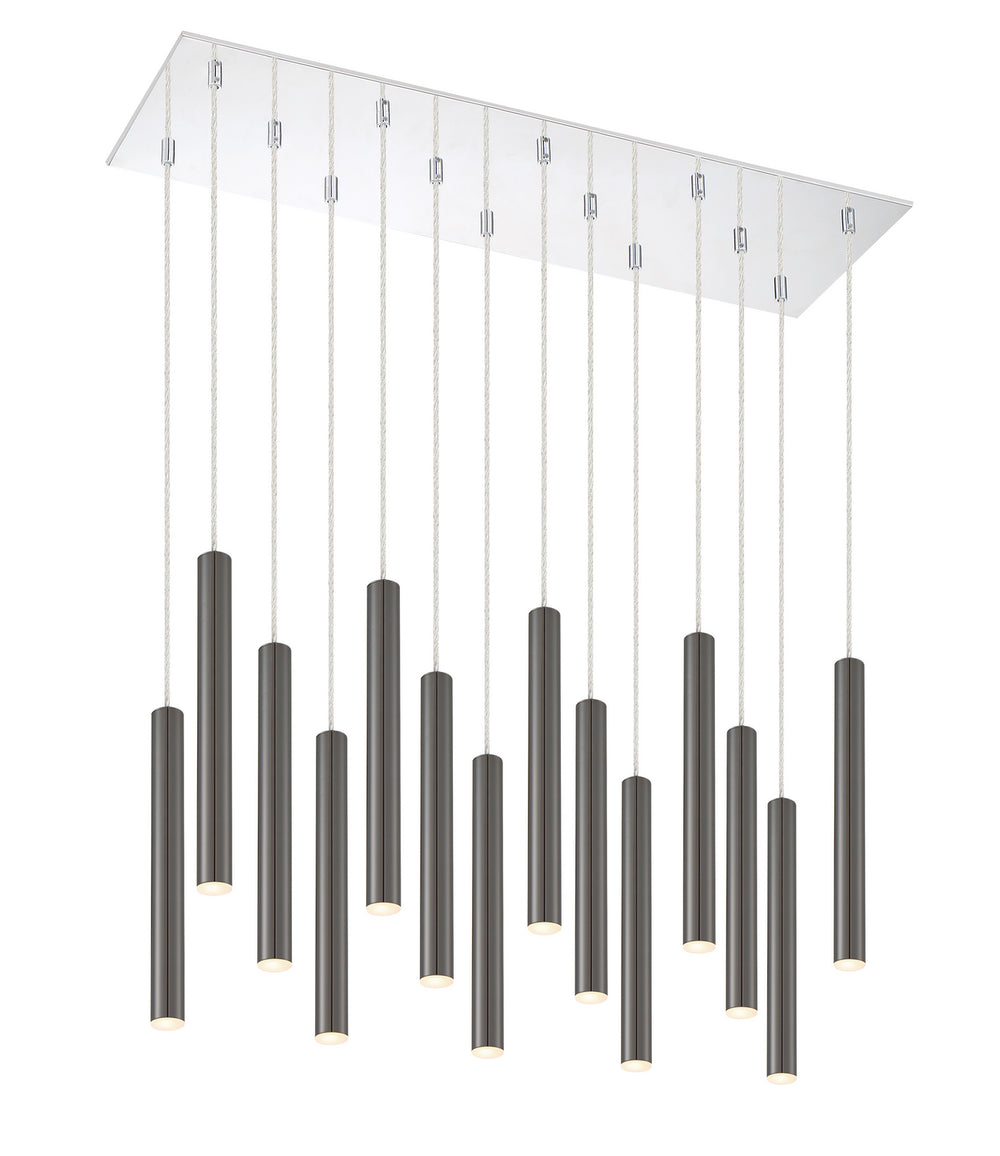Z-Lite Canada - LED Chandelier - Forest - Chrome- Union Lighting Luminaires Decor