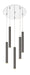 Z-Lite Canada - LED Chandelier - Forest - Chrome- Union Lighting Luminaires Decor