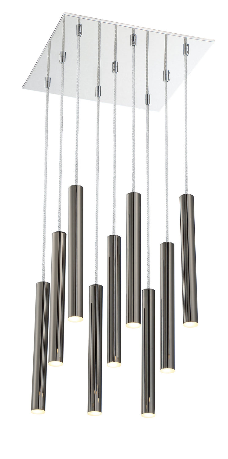 Z-Lite Canada - LED Chandelier - Forest - Chrome- Union Lighting Luminaires Decor