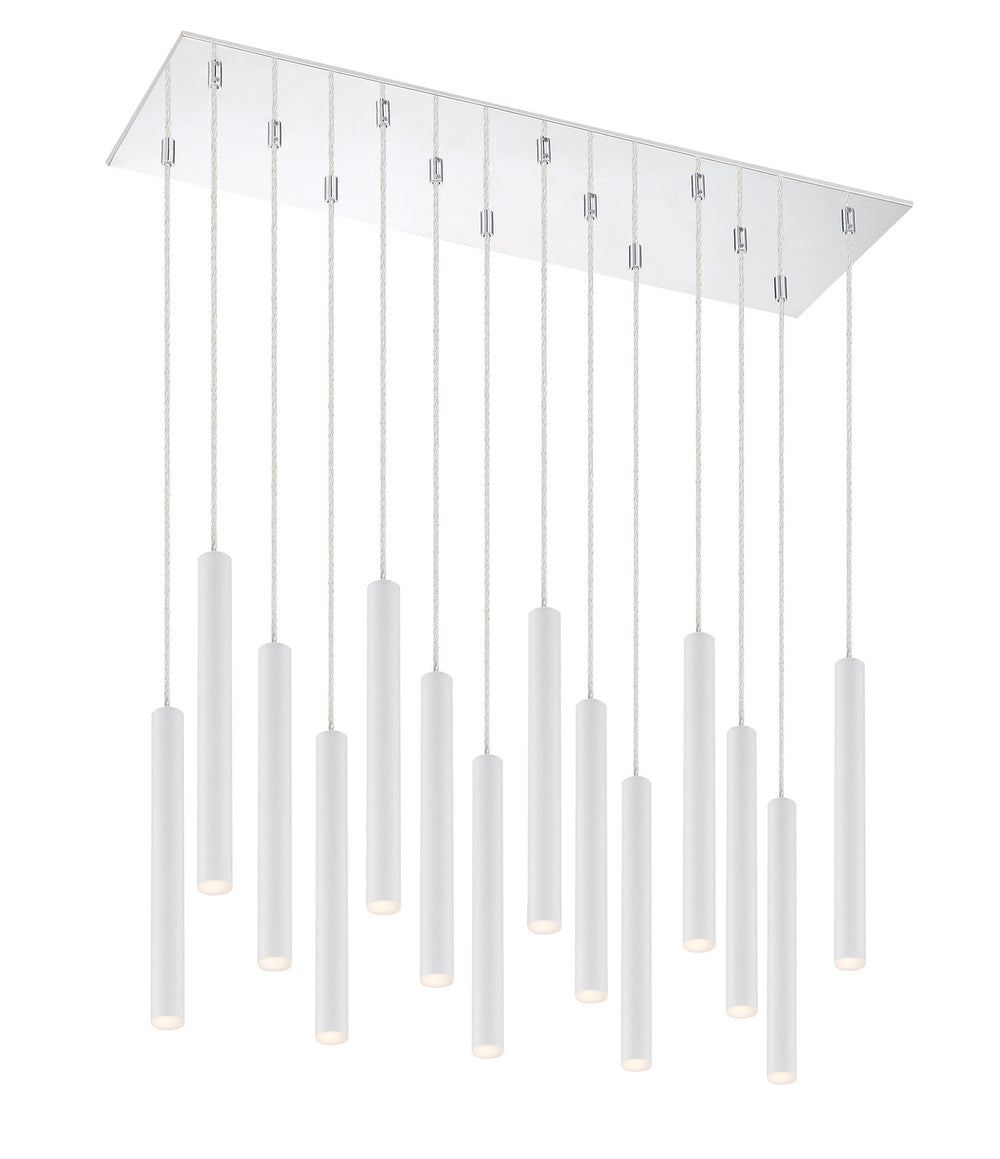 Z-Lite Canada - LED Chandelier - Forest - Chrome- Union Lighting Luminaires Decor