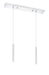 Z-Lite Canada - LED Linear Chandelier - Forest - Chrome- Union Lighting Luminaires Decor