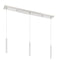 Z-Lite Canada - LED Linear Chandelier - Forest - Brushed Nickel- Union Lighting Luminaires Decor