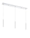 Z-Lite Canada - LED Linear Chandelier - Forest - Chrome- Union Lighting Luminaires Decor