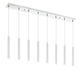 Z-Lite Canada - LED Linear Chandelier - Forest - Chrome- Union Lighting Luminaires Decor