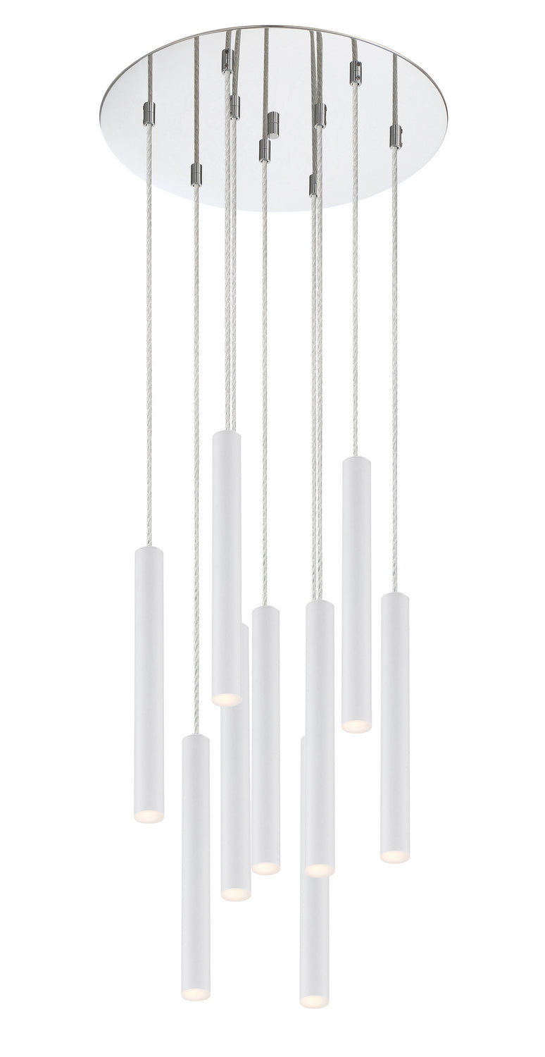 Z-Lite Canada - LED Chandelier - Forest - Chrome- Union Lighting Luminaires Decor