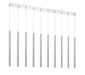 Z-Lite Canada - LED Linear Chandelier - Forest - Chrome- Union Lighting Luminaires Decor