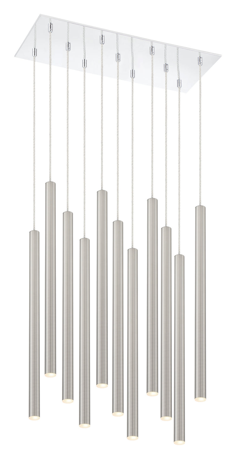 Z-Lite Canada - LED Chandelier - Forest - Chrome- Union Lighting Luminaires Decor