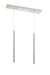 Z-Lite Canada - LED Linear Chandelier - Forest - Brushed Nickel- Union Lighting Luminaires Decor