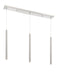 Z-Lite Canada - LED Linear Chandelier - Forest - Brushed Nickel- Union Lighting Luminaires Decor