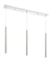 Z-Lite Canada - LED Linear Chandelier - Forest - Chrome- Union Lighting Luminaires Decor