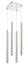 Z-Lite Canada - LED Chandelier - Forest - Chrome- Union Lighting Luminaires Decor