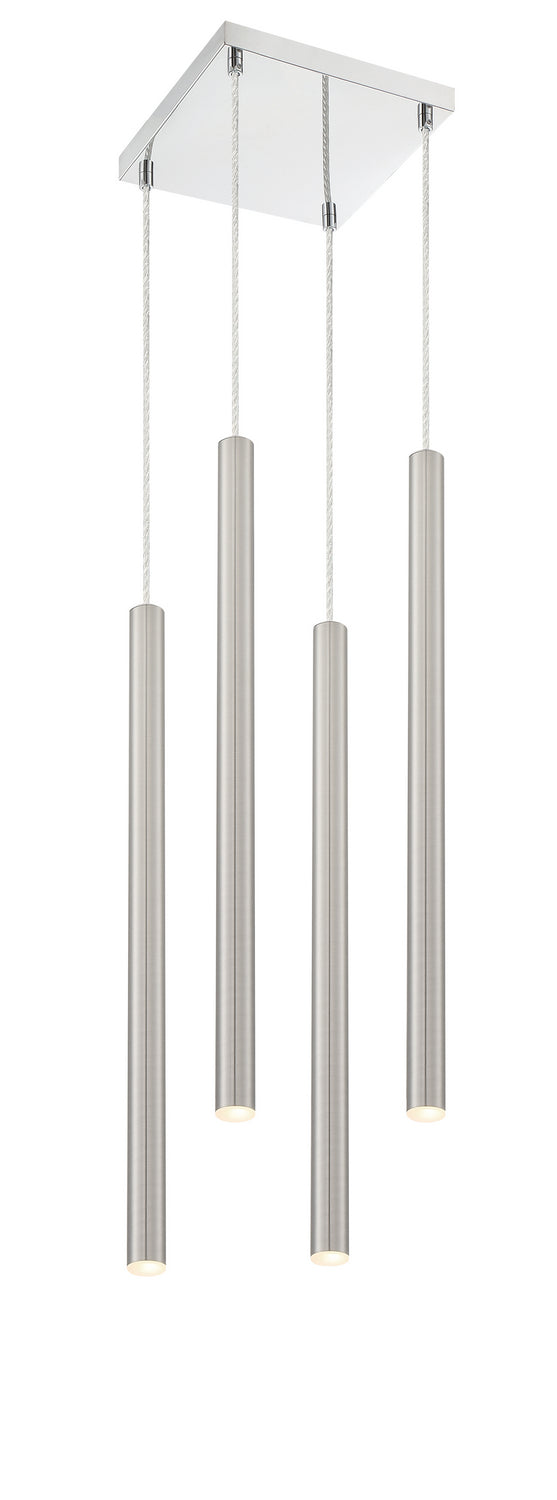 Z-Lite Canada - LED Chandelier - Forest - Chrome- Union Lighting Luminaires Decor