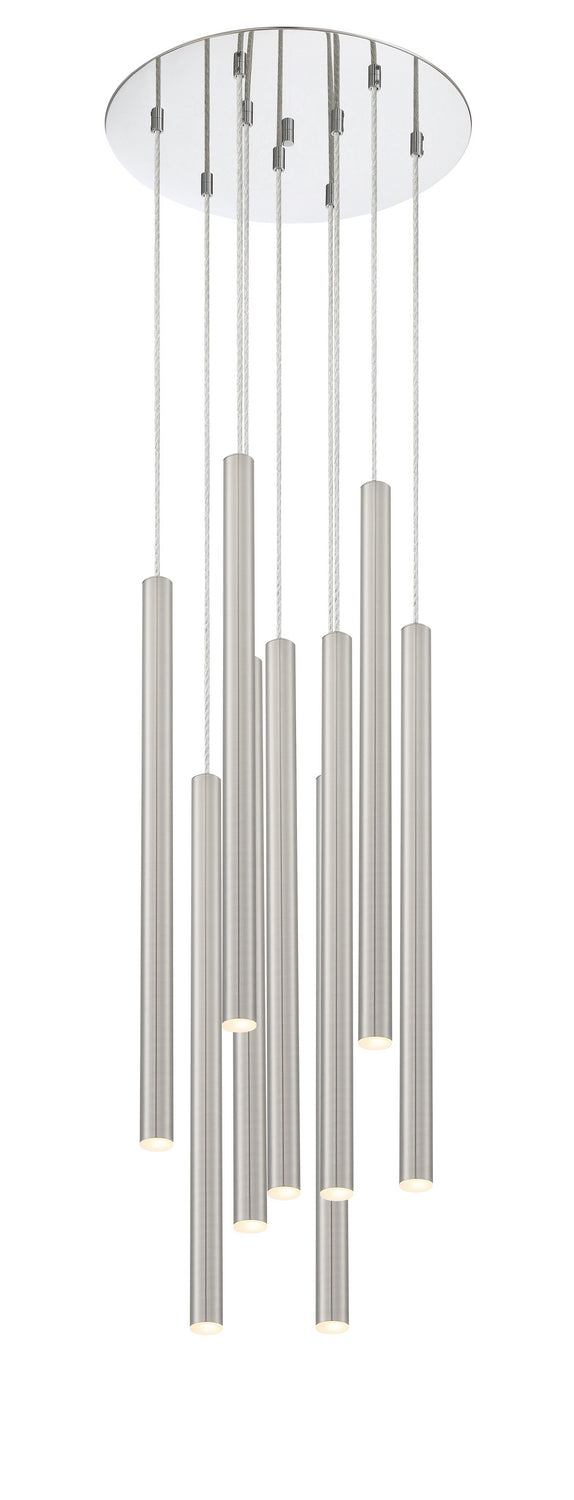 Z-Lite Canada - LED Chandelier - Forest - Chrome- Union Lighting Luminaires Decor