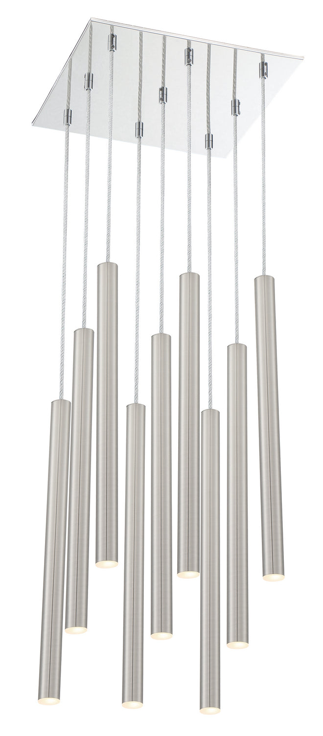 Z-Lite Canada - LED Chandelier - Forest - Chrome- Union Lighting Luminaires Decor
